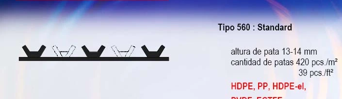 Tipo 560 standard Stud Liner